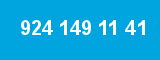 924 149 11 41